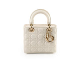 Christian Dior Small ABC Lady Dior White